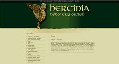 Desktop Screenshot of hercinia.cz